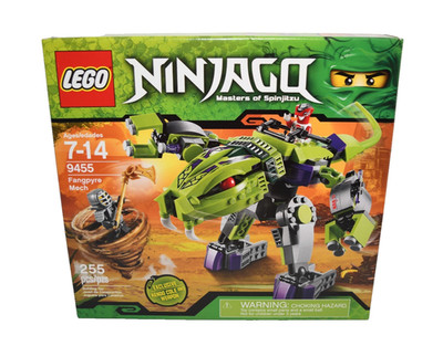Lego Ninjago 9455 Fangpyre Mech ~ Sealed ~ Retired ~ Scan Pics ~ Read Desc ~ NEW