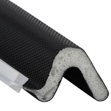 Hungbak Kerf Weather Stripping Door & Window Seal 20FT Black Waterproof