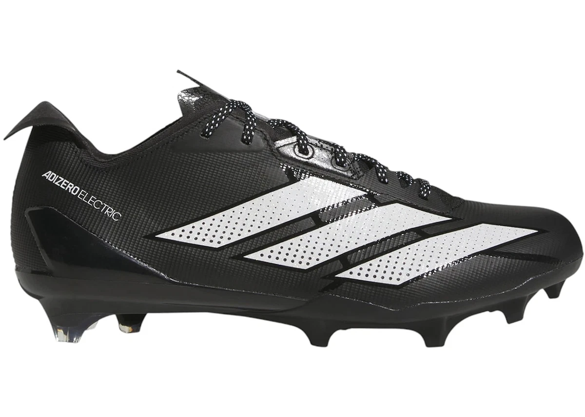 Size 14 Adidas Adizero Electric 2.0 TPU Exotic Speed Pack White Black Men JR7817 adidas Adizero Electric 2.0 Black White for Sale  main image 3