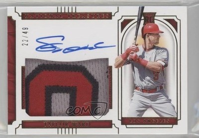 2019 Panini National Treasures Gold 22/49 Taylor Ward #24 Rookie Auto RC 0g4
