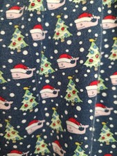 Vineyard Vines Pajama Bottoms Lounge Pants Adult Sz S Christmas Tree Whale Mens