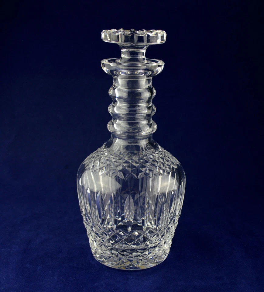 Waterford Crystal Master Cutter Georgian Style Three Ring Decanter - 9-7/8" Tall - Image 1 of 1