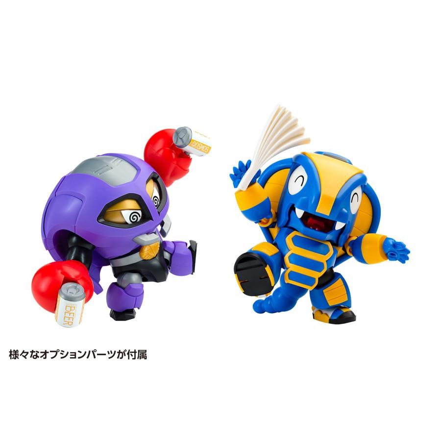 QOSMOS Beetle Robo Kabutack Cobrander & Ganiran Set Plastic Model