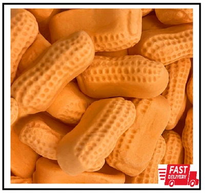 CRAZYOUTLET Circus Peanuts Candy - 3 Pound Bulk Pack - Classic Marshmallow Treats