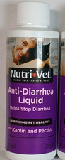 X2 Nutri-Vet CAT Anti-Diarrhea Liquid Kaolin & Pectin Upset Stomach 4oz EXP.6/26