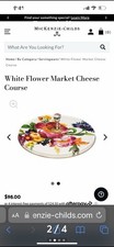 Bandeja de queso Mackenzie Child’s Flower…
