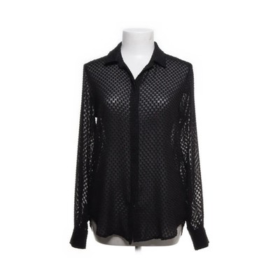 H&M, Bluse, Größe: 34, Grau, Polyester, Einfarbig, Damen #tG7
