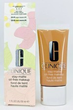 Clinique Stay-Matte Oil-Free Makeup Shade CN 40 CREAM CHAMOIS VF 1oz / 30ml