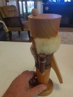 Vintage Erzgebirgische Volkskunst Wood Nutcracker  Soldier 10” German  — photo 7