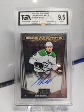 2024-25  O.P.C. PLATINUM ROOKIE AUTO  LIAN BICHSEL  # R-LB  ROOKIE CARD TGA 9.5