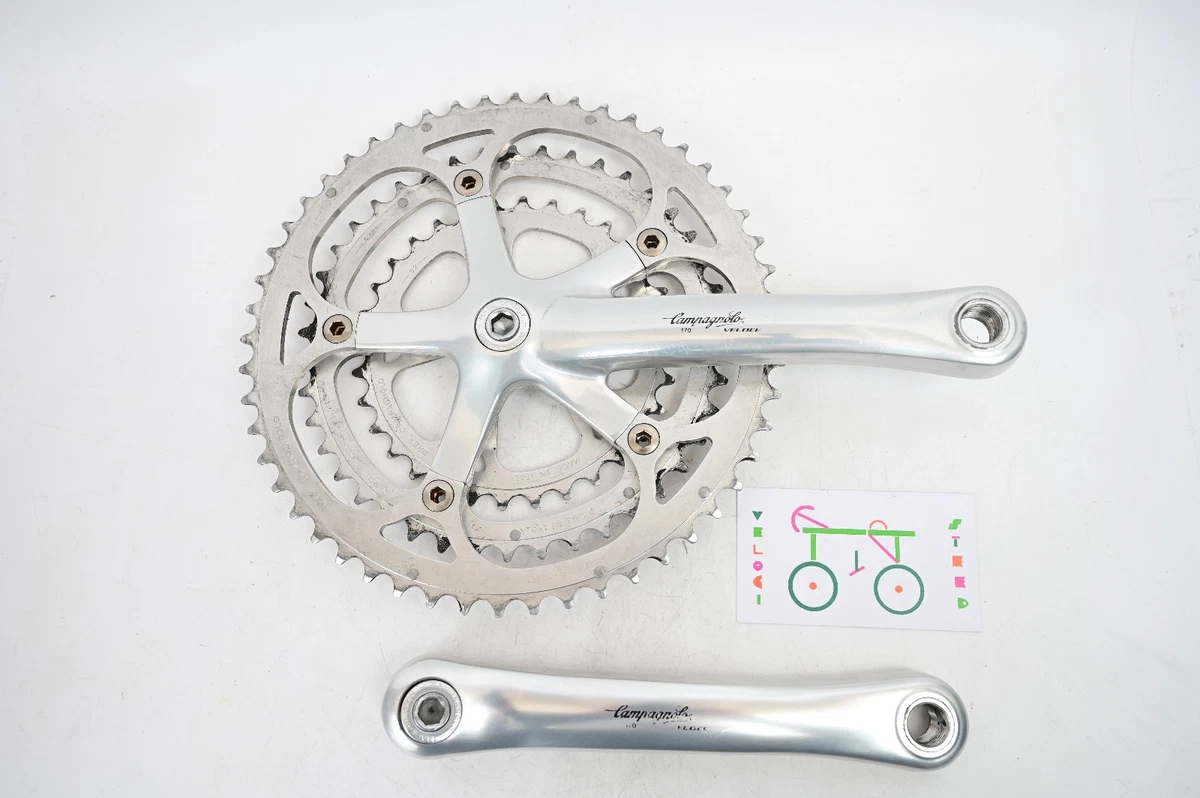 Campagnolo Veloce Crankset 52/42/30 - I Know a Guy Bicycles