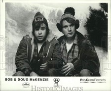 1982 Press Photo Bob & Doug McKenzie - hcp93265