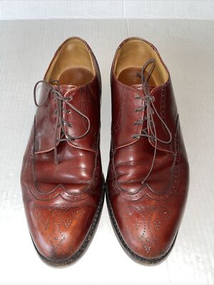 Allen Edmonds Wingtip Tie Cordovan Mens Shoes Size 8.5 D | eBay