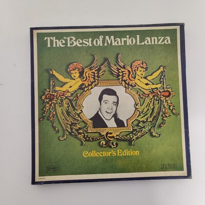 The Best Of Mario Lanza 6 LP Box Set Readers Digest Collectors