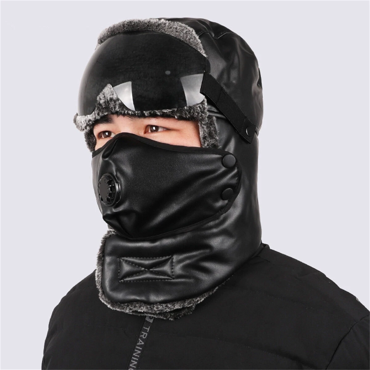 Unisex Balaclava Cap Winter Warm Ear and Ear Protection Windproof Trapper Hat