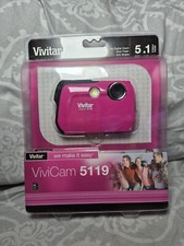 Vivitar ViviCam 5119 New/Sealed Pink