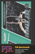 2017  Panini Prizm #GH-JV Jonas Valanciunas  Get Hyped! Prizms Green Raptors