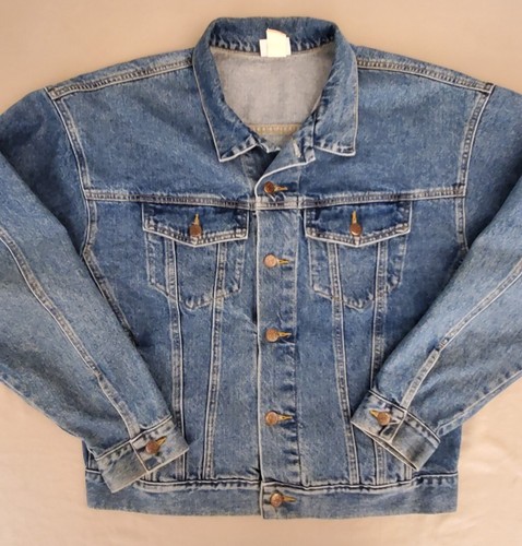 Vintage Mickey Mouse Denim Jacket Embroidered 90’s Size Large EUC - Picture 7 of 12