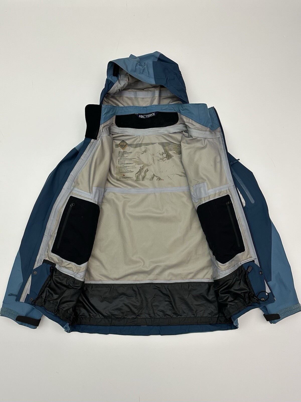 Arc'teryx Sidewinder SV Giacca Blu Uomo M Medium Gore Tex RECCO