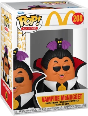 McDonald's - Vampire McNugget 208 - Funko Pop! Vinyl Figur