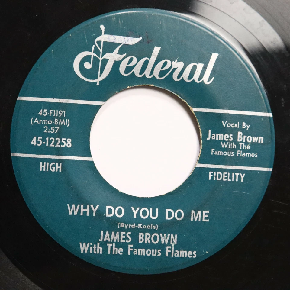 JAMES BROWN - PLEASE, PLEASE, PLEASE / WHY DO YOU DO ME - SOUL 45  Foto 2 de 2