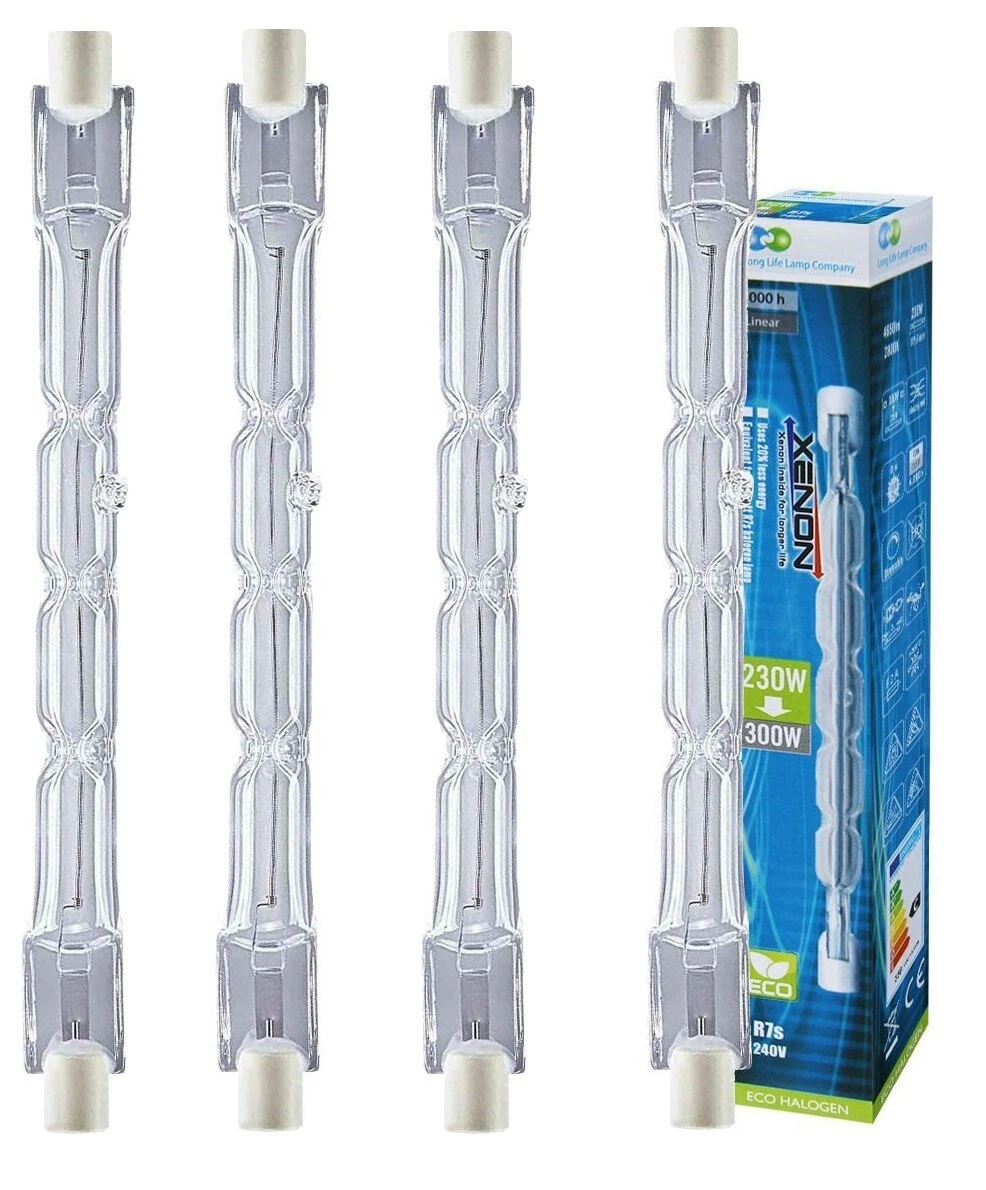 Klarlight R7s 300W Ampoule Halogène 118mm Dimmable J118 R7s Linear