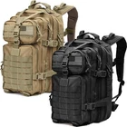 45L Military Tactical Backpack Large Army Men 3 Day Assault Pack Molle Rucksacks