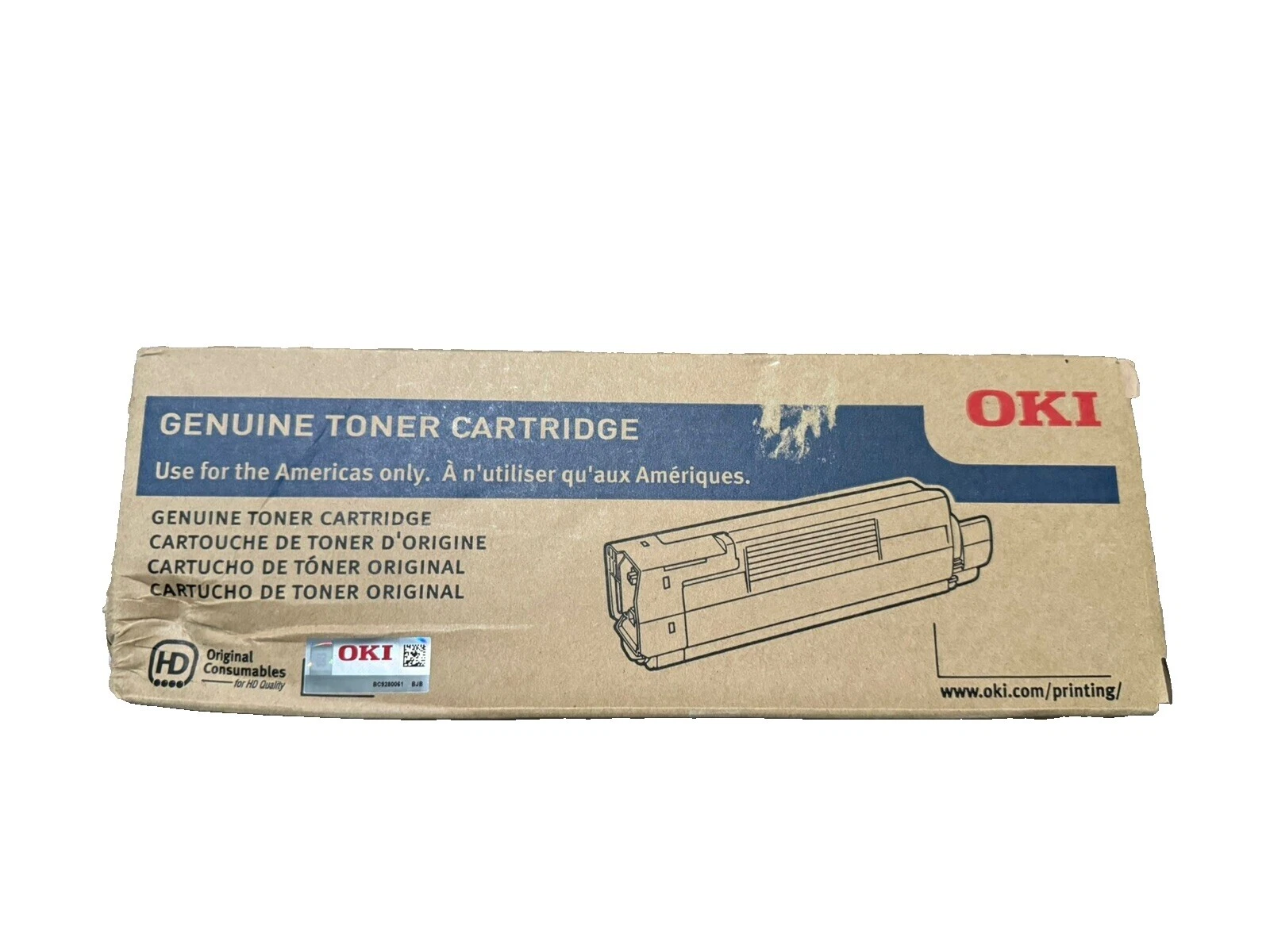 OKI Black Printer Toner Cartridges for HP