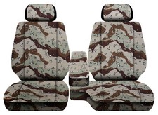 Truck Bench Seat Coversconsole Cover Camo Desert Storm Fits Toyota Tacoma 01-04