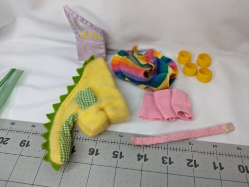 Vintage My Little Pony Wear Outfits Flash Prance and Dinosaur Pocket Pal - Picture 2 of 13