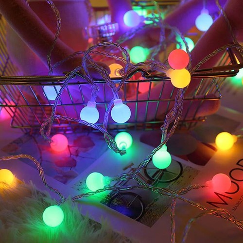 Battery Powered Berry Ball Shaped LED Fairy Lights 20, 40 LEDs Wedding