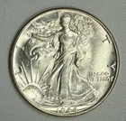 1944 50c Walking Liberty Half. Brilliant Uncirculated.