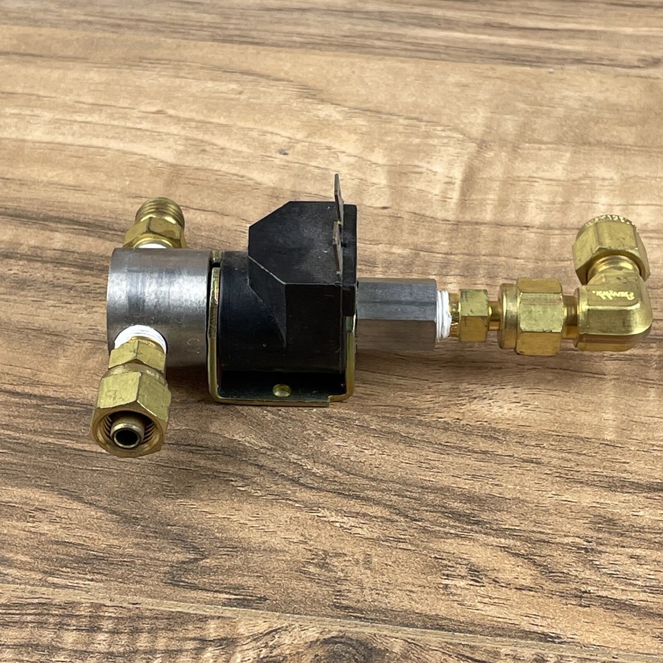 KIP INC Sub Solenoid Valve No. U2430631351with Brass Swagelok Fittings