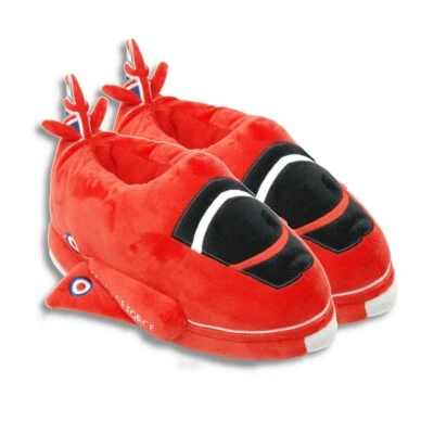 RAF Red Arrows slippers kids novelty aircraft child Royal Air Forces Association