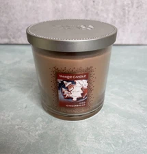 New Yankee Candle Iced Gingerbread 7oz retired scrent candle holiday