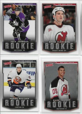 2007-08 Upper Deck Victory Rookies U-Pick 201-243 Johnson, Greene, Krejci, +