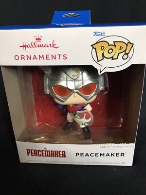 Hallmark Christmas Ornament Figure Funko Pop Peacemaker DC Comics
