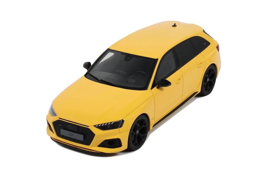 アウディ　RS4 アバント　1/18 GT SPIRIT 1/18 GT Spirit 2024 Audi RS4 25th Anniversary Edition (Yellow) Car