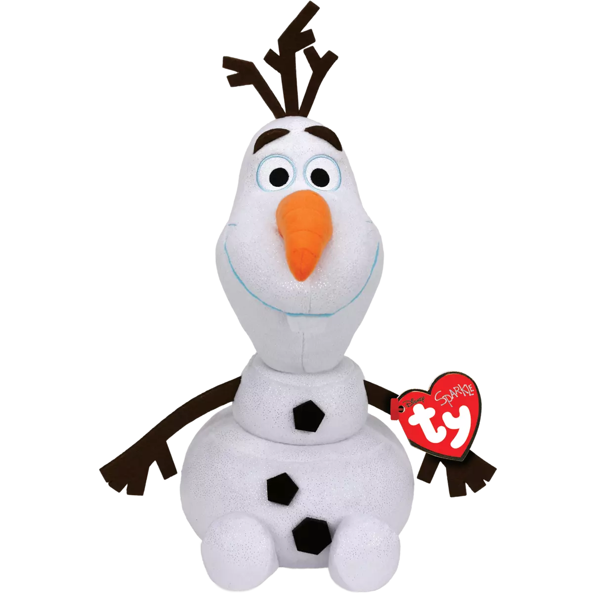 Peluche Olaf pailletée TY Disney Baby