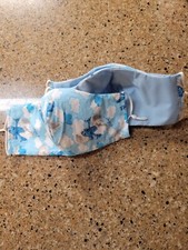 Smurfs contoured face mask