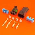 Genuine DELPHI 2 Way Metri-Pack Sealed 280 Series 30 AMP Automotive Connector