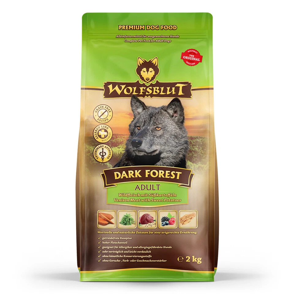 Wolfsblut - Dark Forest Adult - 2 kg - Hundefutter - Bild 2 von 4