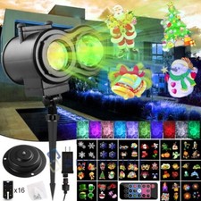 Proyector Laser Luces Con Control Remoto de Navidad Impermeable Para Exteriores