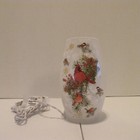 Stony Creek Lighted Vase Winter Birds On Boughs  4.25 in x 4.25 in x 7 in
