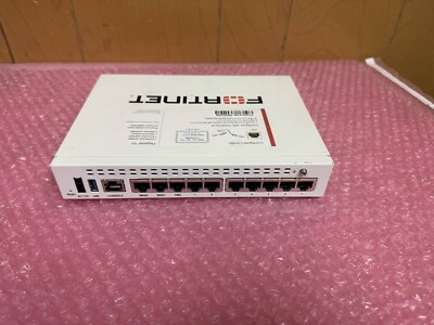 FORTINET FortiGate-60E / FG-60E Next Generation (NGFW) Firewall Appliance White