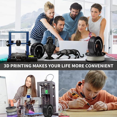 Nuevo Filamento Impresora 3D Geeetech ABS+ 1,75 mm 1 kg/rollo Consumibles Multicolor ABS+ - Imagen 7 de 27