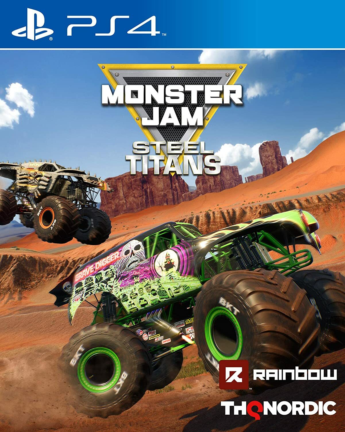 Monster Jam Steel Titans For PS4 (New & Sealed)