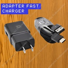 Adapter Fast Charger Type C With Phone Charging Cable For Samsung Galaxy Android