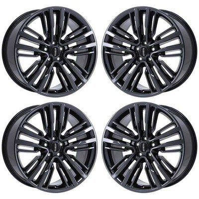 20'' LINCOLN MKC PVD BLACK CHROME WHEELS-C RIMS FACTORY OEM 10022 EXCHANGE 201...