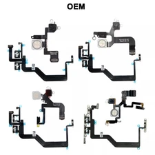For iPhone 11 12 13 Pro Max Mini OEM Power Volume Switch Button Flash Flex Cable